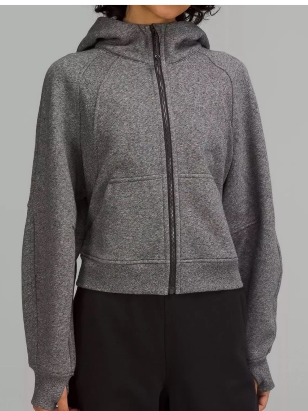 Lululemon Oversized Scuba - XS/S - Dark Gray